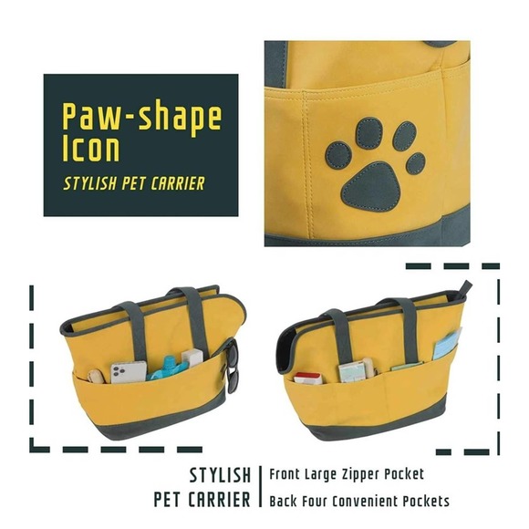 New High Quality Pet Carrier - Purse for Small Dogs or Cat - Picture 3 of 7
